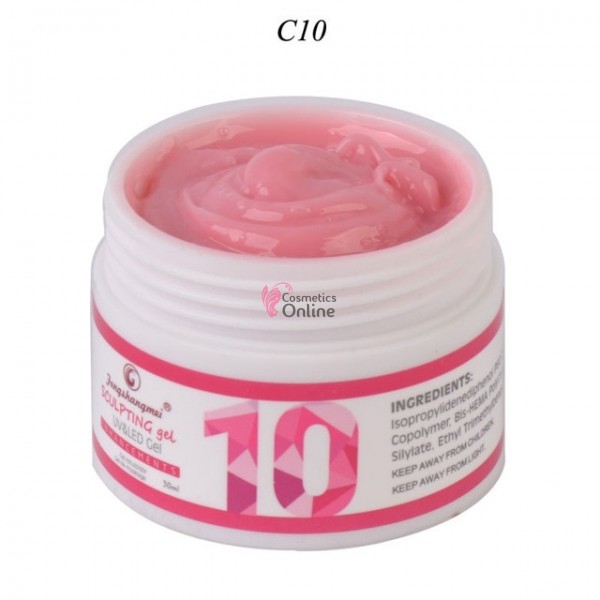 Gel UV / LED FSM Sclupting Gel de constructie, 50ml XL - 10 Coral Pink